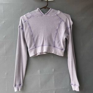 cropped hoodie small